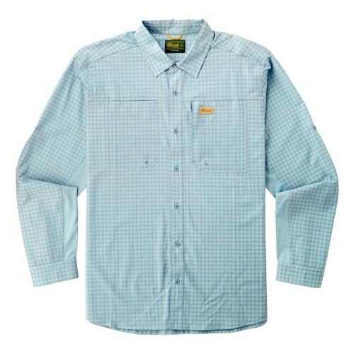 Men's Marsh Wear Lenwood Hagood Tech Long Sleeve Button Up Shirt - Primary Image