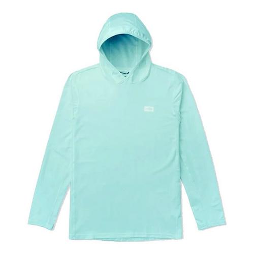 Men's Aftco Air-O Mesh Long Sleeve Hooded T-Shirt - Primary Image