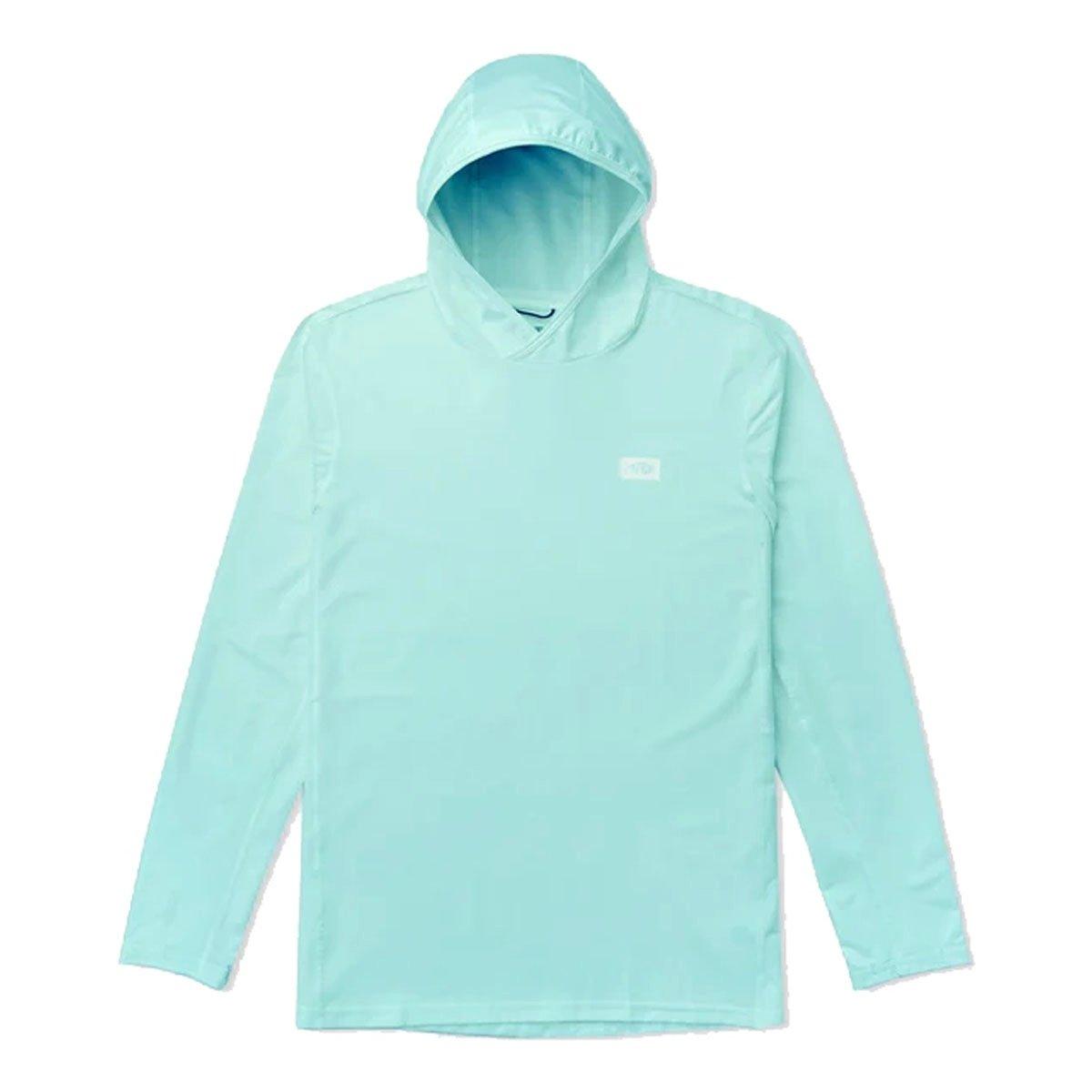 Men's Aftco Air-O Mesh Long Sleeve Hooded T-Shirt - Aftco