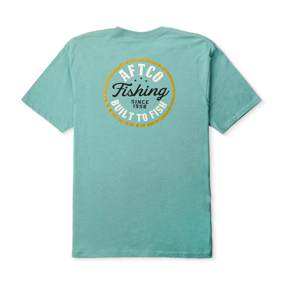 Men's Aftco Built to Fish Noon Logo T-Shirt - Aftco