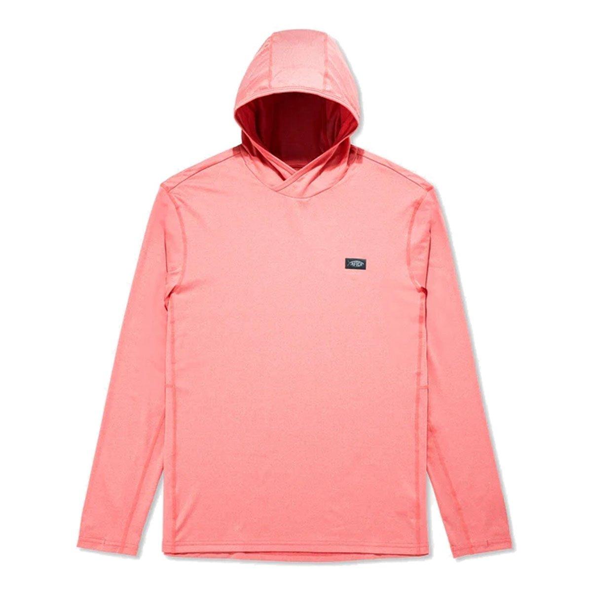 Men's Aftco Air-O Mesh Long Sleeve Hooded T-Shirt - Aftco