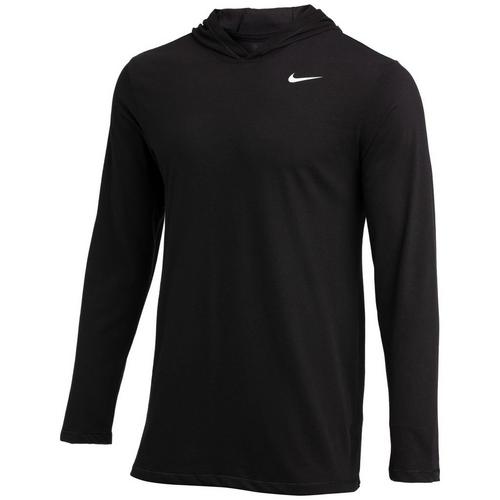 Men's Nike Dri-FIT Fitness Long Sleeve Hooded Shirt - Primary Image