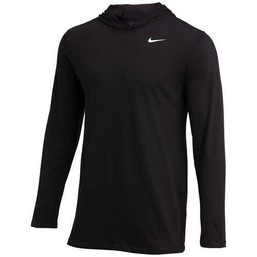Men's Nike Dri-FIT Fitness Long Sleeve Hooded Shirt - Primary Image