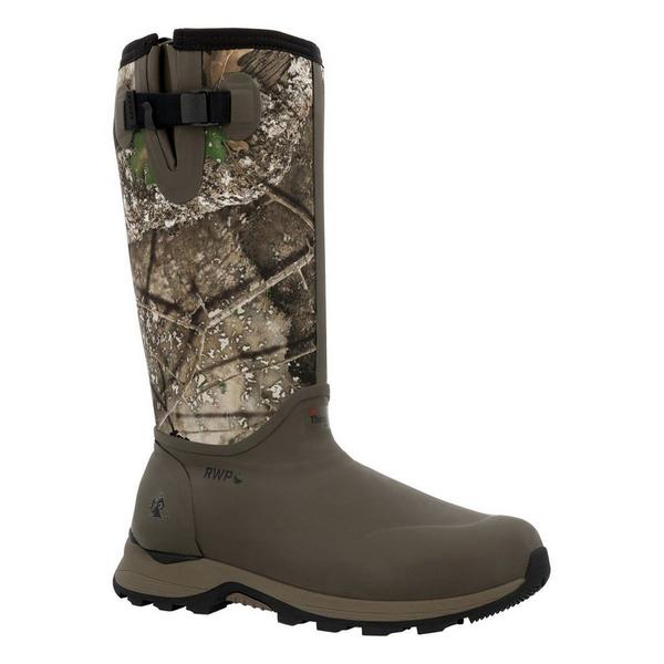 ROCKY Men's  Trophy Series Insulated Rubber Boots Outdoor