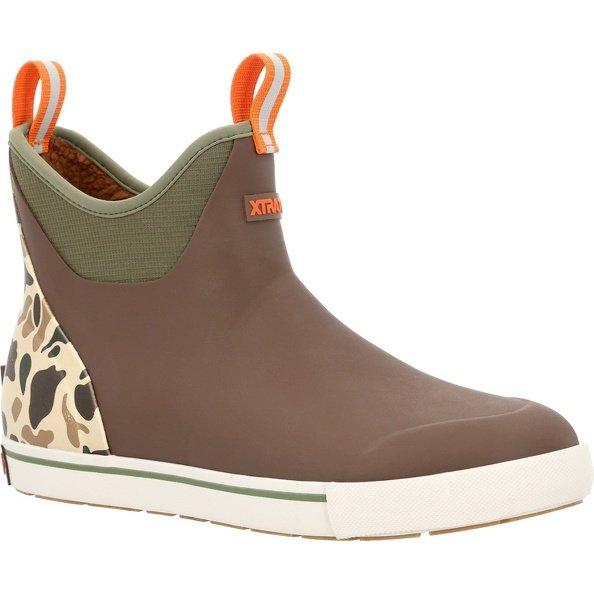 Men's Xtratuf Camp Fleece Lined Ankle Outdoor Deck Boots - Xtratuf