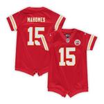 Nike Baby Kansas City Chiefs Patrick Mahomes #15 Romper Jersey - Thumbnail 1 of 2