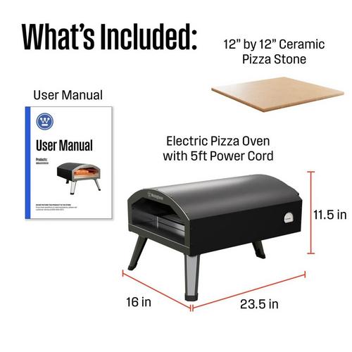 Westinghouse Electric Indoor/Outdoor Pizza Oven