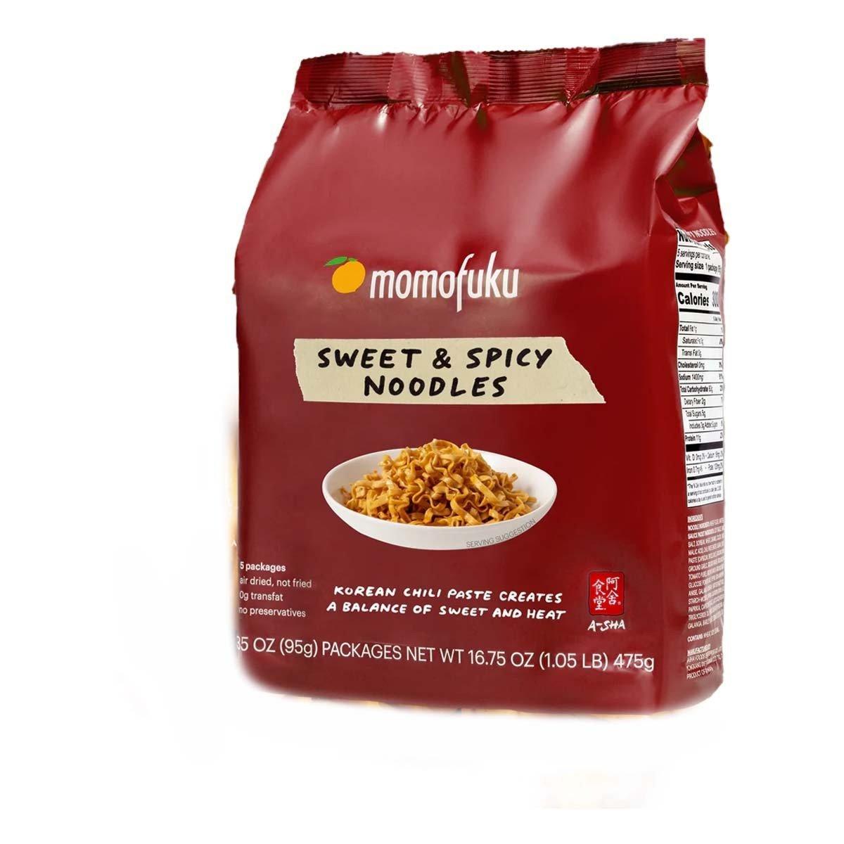 Momofuku Sweet and Spicy Noodles 5 Servings - Momofuku
