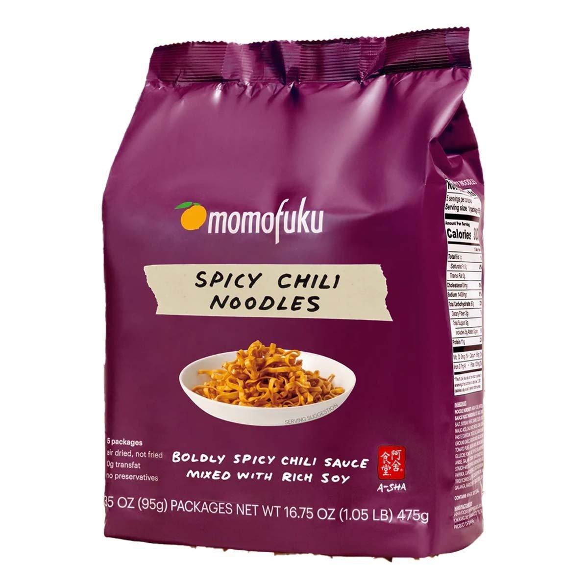 Momofuku Spicy Chili Noodles 5 Servings - Momofuku