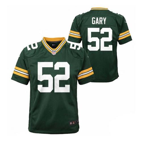 Nike Kids' Green Bay Packers Rashan Gary #52 Game Jersey - Primary Image