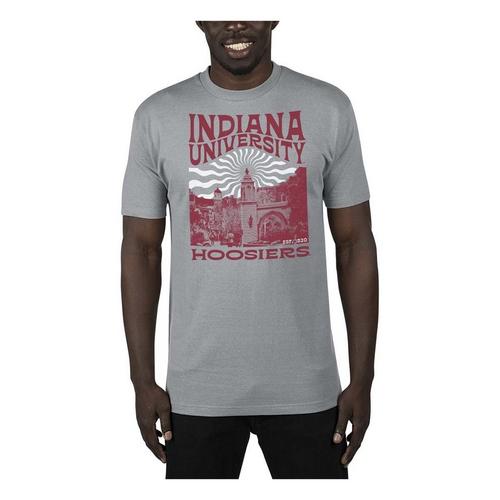 USCAPE Indiana Hoosiers Sunburst Renew Recycled T-Shirt - Primary Image