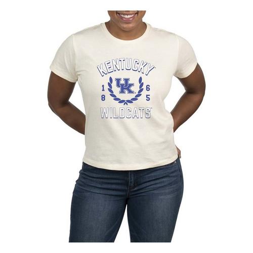 USCAPE Women's Kentucky Wildcats Academy High Waisted T-Shirt - Primary Image