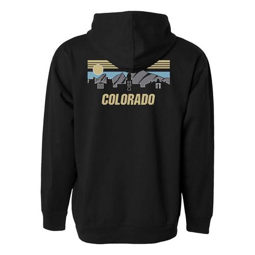 USCAPE Colorado Buffaloes Retro Sky Hoodie - Primary Image