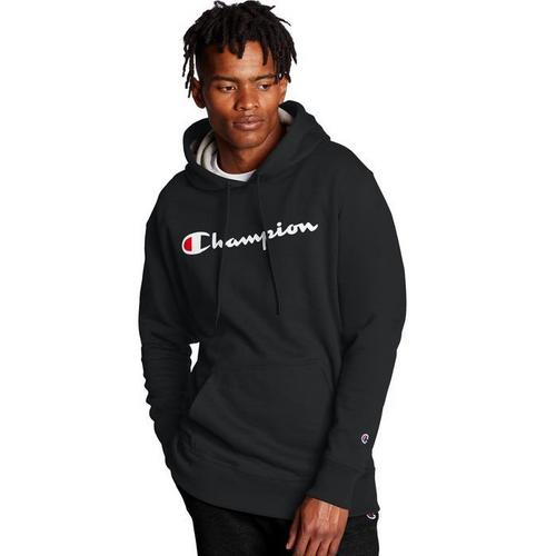 Men's Champion GRX Powerblend Script Logo Hoodie - Primary Image