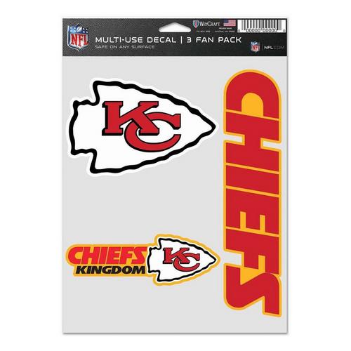Wincraft Kansas City Chiefs Fan Decal - Primary Image