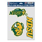 Wincraft North Dakota State Bison Fan Decal - Thumbnail 1 of 2