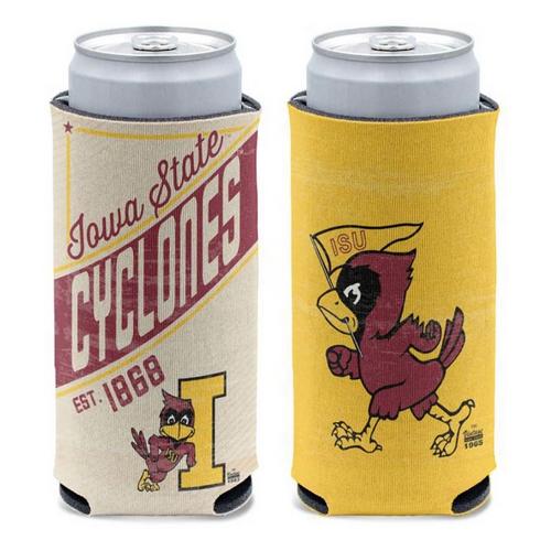 Wincraft Iowa State Cyclones Slim Retro Can Cooler - Primary Image