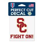 Wincraft USC Trojans Perfect Cut Decal - Thumbnail 1 of 2