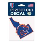 Wincraft Boise State Broncos 4"x4" Home State Decal - Thumbnail 1 of 2