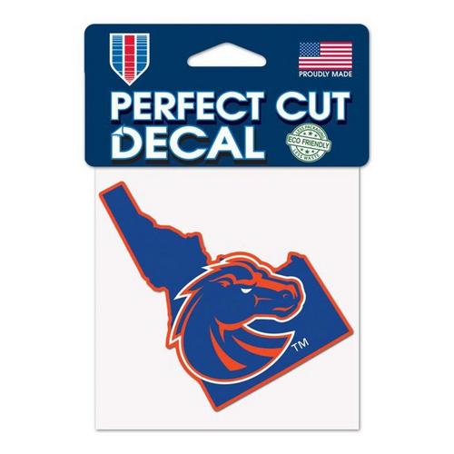 Wincraft Boise State Broncos 4"x4" Home State Decal - Primary Image