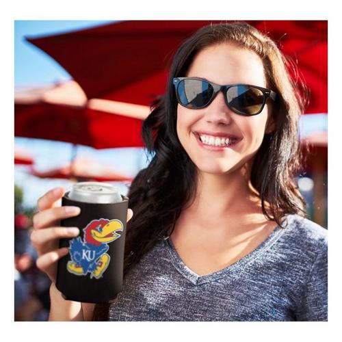 Wincraft Kansas Jayhawks Logo Can Cooler - Primary Image