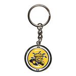 Wincraft Wichita State Shockers Spinner Key Ring - Thumbnail 1 of 3