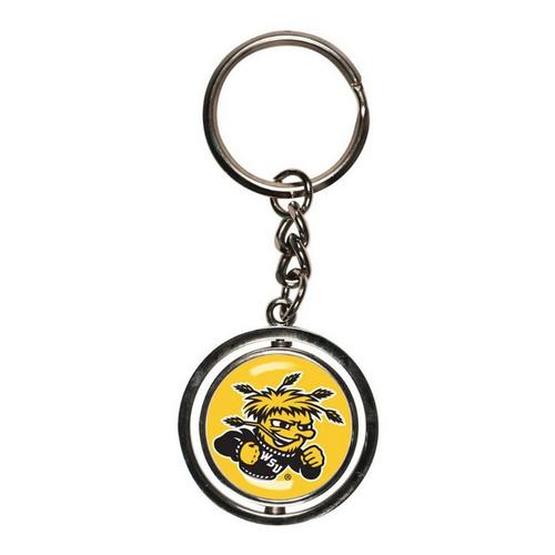 Wincraft Wichita State Shockers Spinner Key Ring - Primary Image