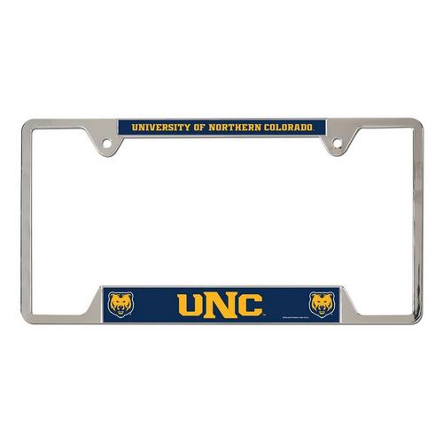Wincraft Northern Colorado Bears Metal License Plate Frame - Primary Image