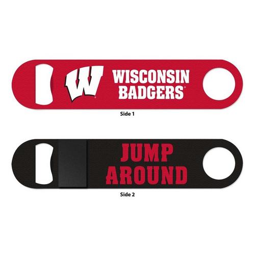 Wincraft Wisconsin Badgers Magnetic Bottle Opener - Primary Image