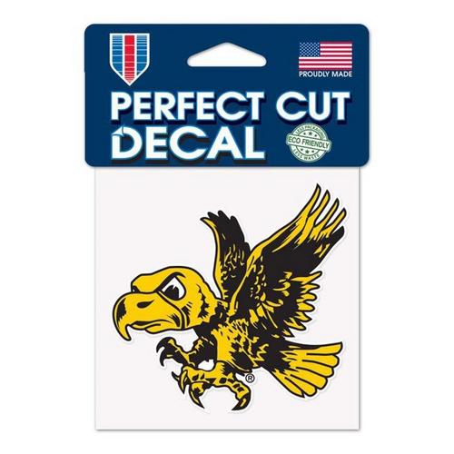 Wincraft Iowa Hawkeyes 4"x4" UI Vintage Decal - Primary Image