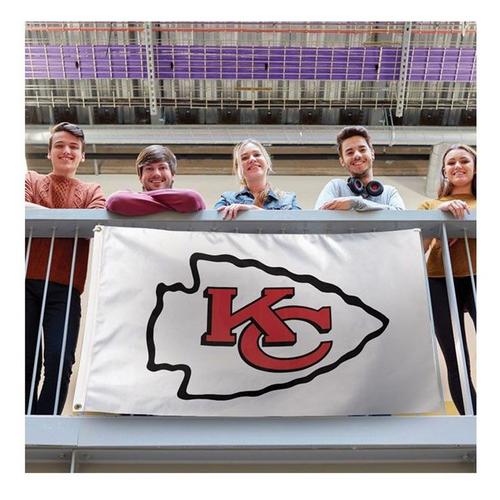 Wincraft Kansas City Chiefs Whiteout 3'x5' Deluxe Flag - Primary Image