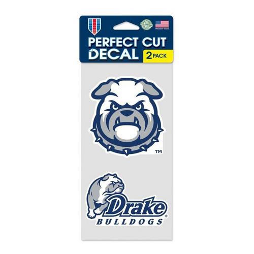 Wincraft Drake Bulldogs Perfect Cut 2pk Decals - Primary Image