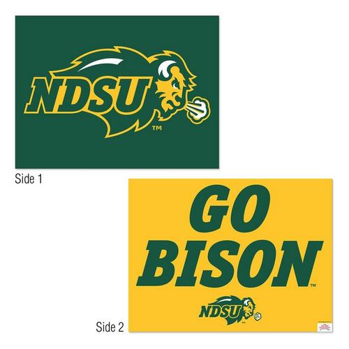 Wincraft North Dakota State Bison 18"x24" 2-Sided Yard Sign - Primary Image