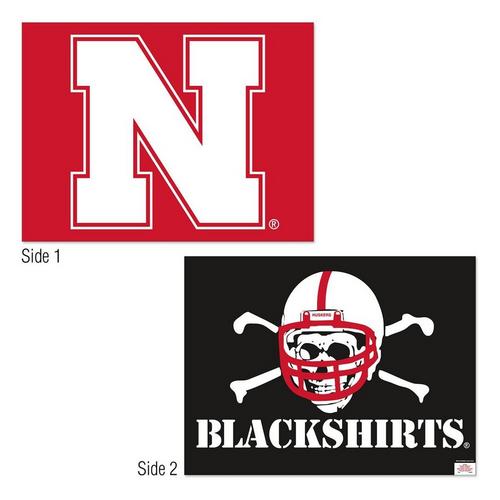 Wincraft Nebraska Cornhuskers 18"x24" 2-Sided Yard Sign - Primary Image