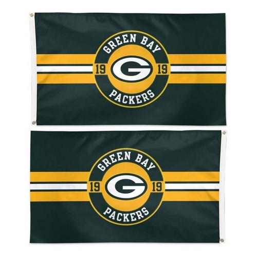 Wincraft Green Bay Packers 3'x5' Deluxe Double Sided Flag - Primary Image