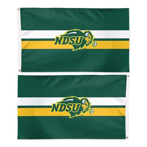 Wincraft North Dakota State Bison Applique 3'x5' Deluxe Flag - Primary Image