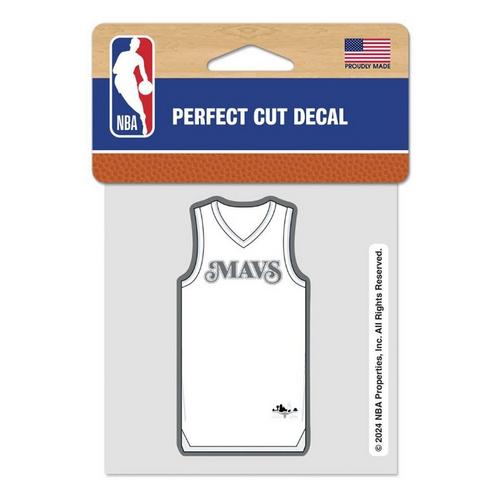 Wincraft Dallas Mavericks 2024 City Edition 4"x4" Perfect Cut Decal - Primary Image