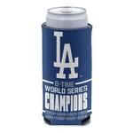 Wincraft Los Angeles Dodgers 2024 World Series Champions Slim Can Cooler - Thumbnail 2 of 3