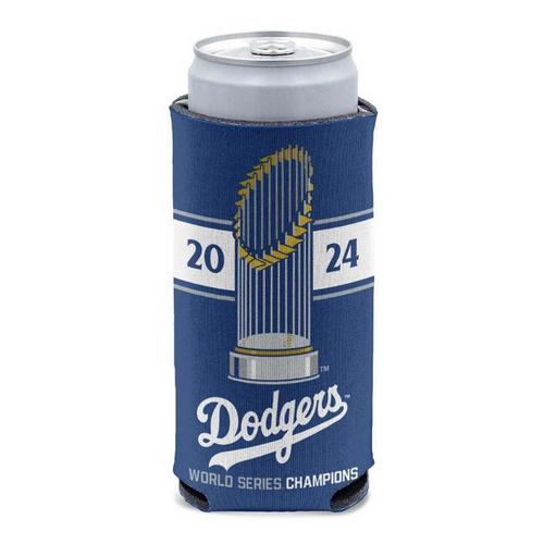 Wincraft Los Angeles Dodgers 2024 World Series Champions Slim Can Cooler - Primary Image