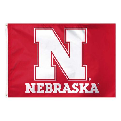 Wincraft Nebraska Cornhuskers 10'x15' Deluxe Flag - Primary Image