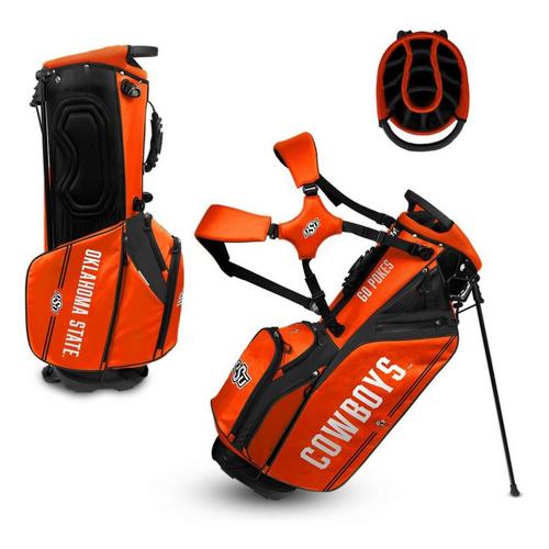 Team Effort Oklahoma State Cowboys Caddie Carry Hybrid Golf Bag - Primary Image