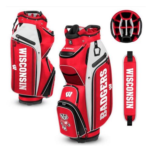 Team Effort Wisconsin Badgers Bucket III Cooler Golf Bag - Primary Image