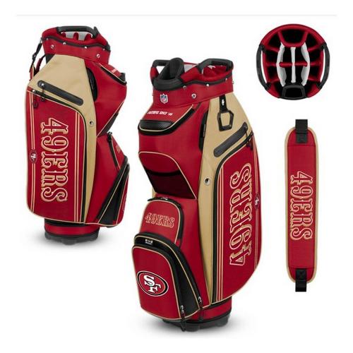 Team Effort San Fransisco 49ers Bucket III Cart Golf Bag - Primary Image