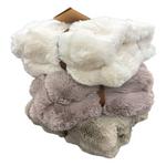Northpoint Trading Solid Bubble Faux Fur Throw - Thumbnail 2 of 2