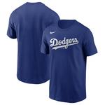 Nike Los Angeles Dodgers Wordmark Fuse T-Shirt - Thumbnail 3 of 3