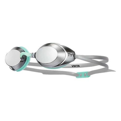 Adult TYR Vecta Racing Mirrored Swim Goggles - Primary Image