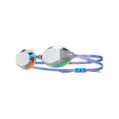 Kids' TYR Black Ops 140 EV Racing Mirrored Swim Goggles - Primary Image