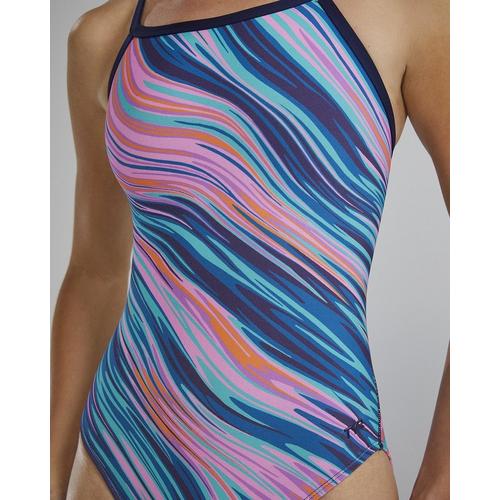 Women's TYR Durafast Elite Diamondfit Riptidal One Piece Swimsuit - Primary Image