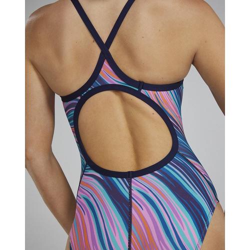 Women's TYR Durafast Elite Diamondfit Riptidal One Piece Swimsuit - Primary Image