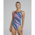 Women's TYR Durafast Elite Diamondfit Riptidal One Piece Swimsuit - Thumbnail 7 of 8